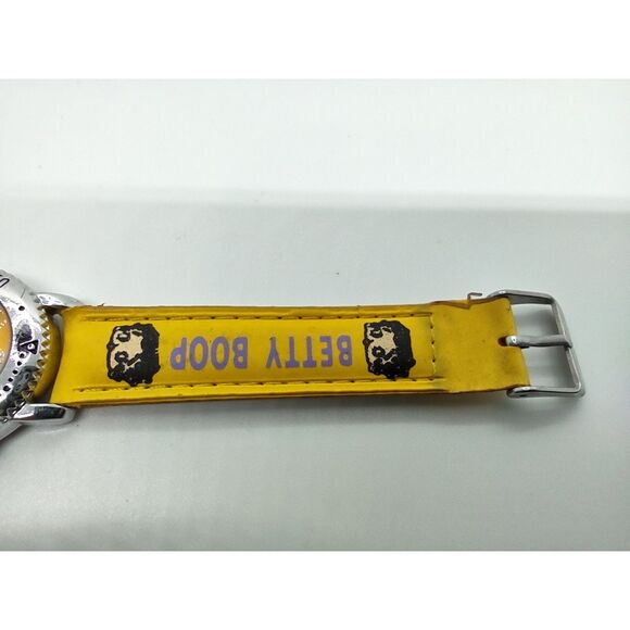 Betty Boop Yellow Face Vintage Watch Bokai B-170 - Picture 9 of 14